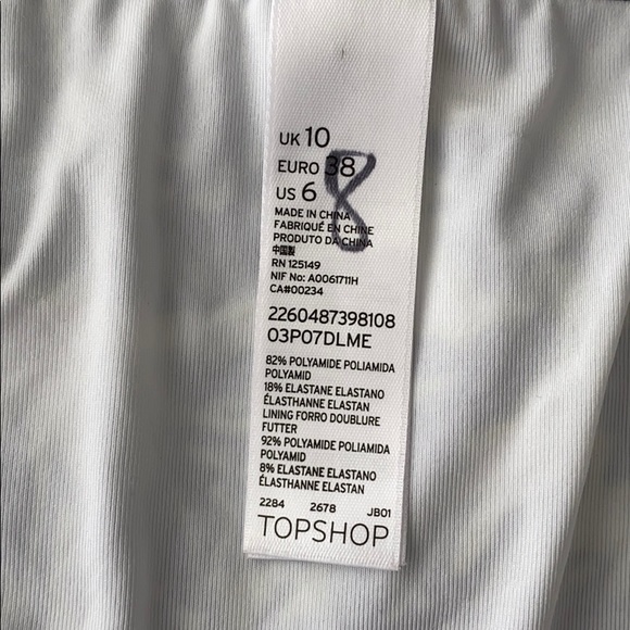 TOPSHOP Bikini Bottom Sz 6 - Picture 5 of 5
